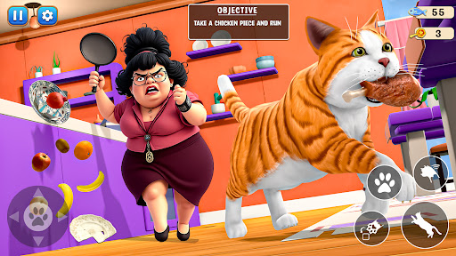 Screenshot The Granny's Prankster Cat