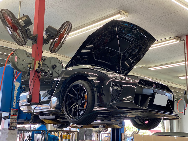 NISSAN GT-Rのブラックデー・黒色無双・T-DEMAND・T&T FORGED・予防保全に関するカスタム事例の投稿画像2枚目