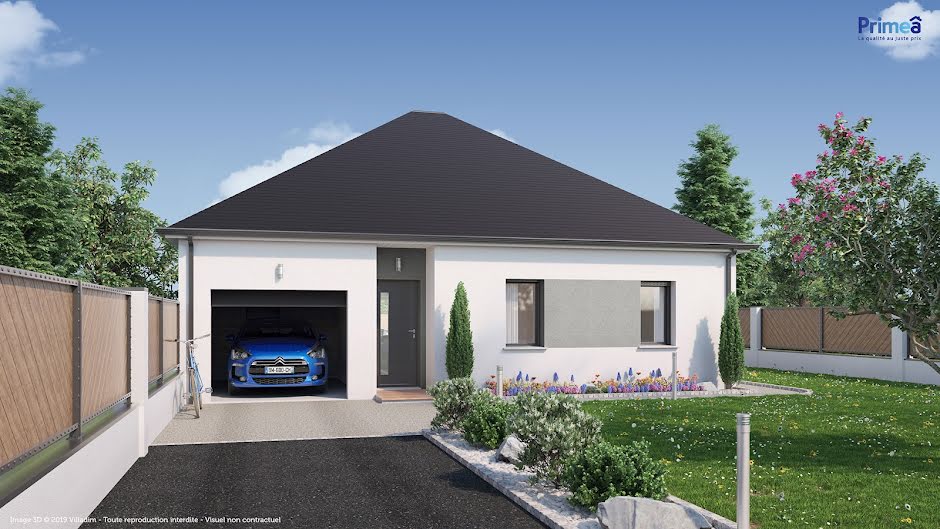 Vente maison neuve 4 pièces 80 m² à Meung-sur-Loire (45130), 180 730 €