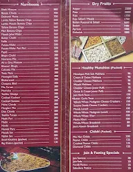 Brijwasi Sweets & Fast Food menu 7