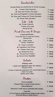 Silver Leaf - Ramee Guestline Hotels menu 1