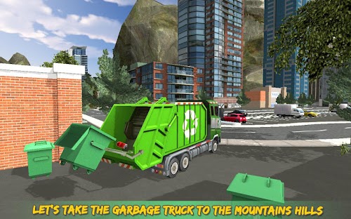 Android application Off Road Garbage Truck Driver screenshort