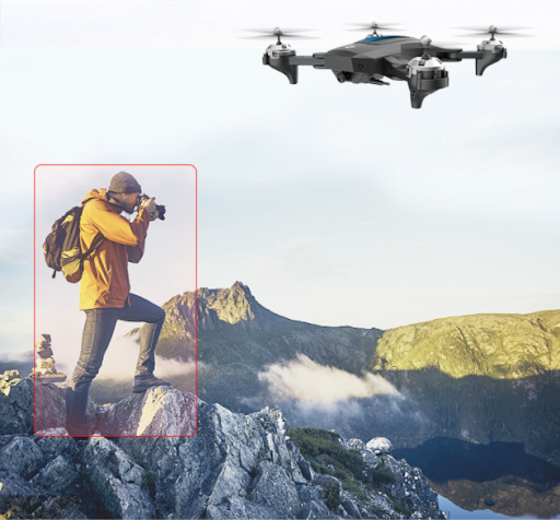 Title 8, Mini GPS drone with HD 4K camera for aerial pho...