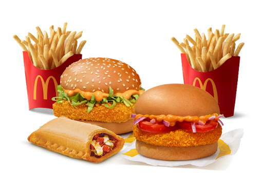 McSpicy Paneer Burger + 2 Fries M + McAloo Tikki + Veg Pizza McPuff