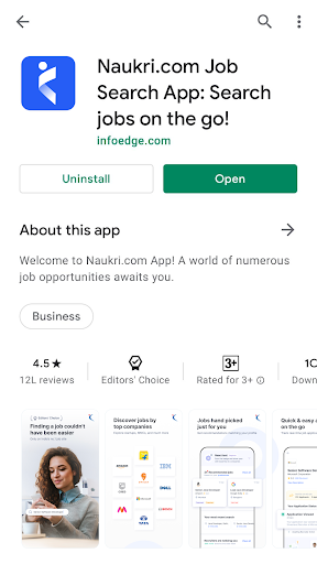 Screenshot Naukri - Job Search & Careers