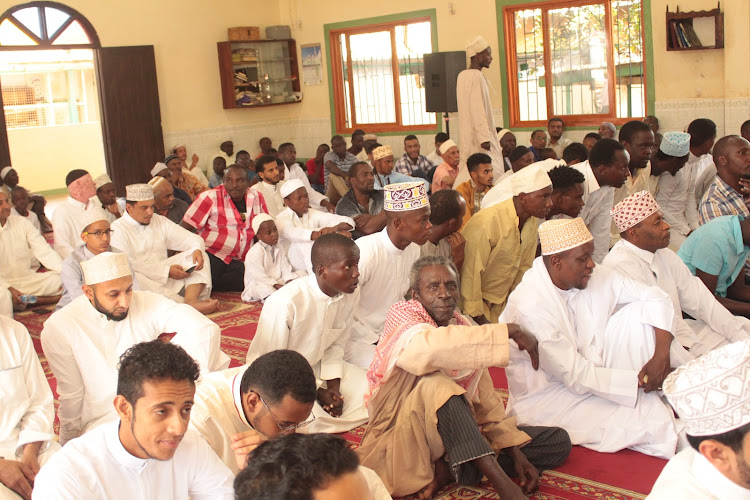 Muslims celebrate Maulid at Masjid Noor Mosque in Mwingi town on Saturday, November 9, 2019