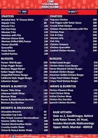 The Cuisine Machine menu 1