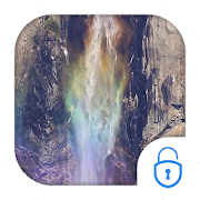 Rainbow Spring Lock Live Theme  Icon