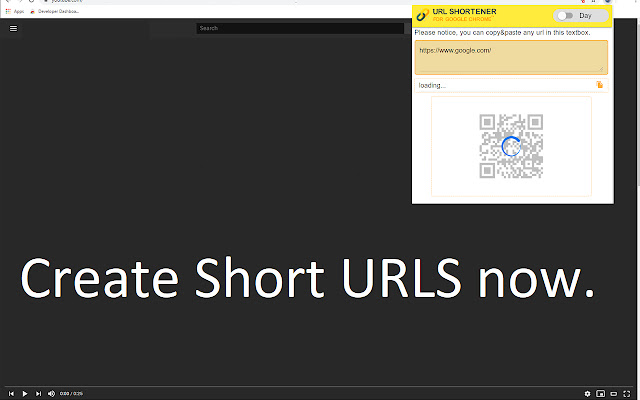 Url Shortener for Google Chrome™ chrome extension