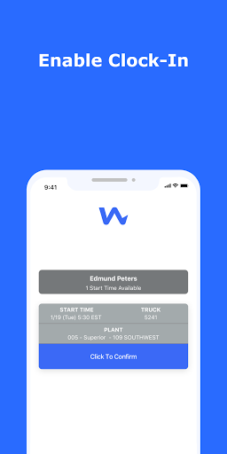 Screenshot WMC Start Times