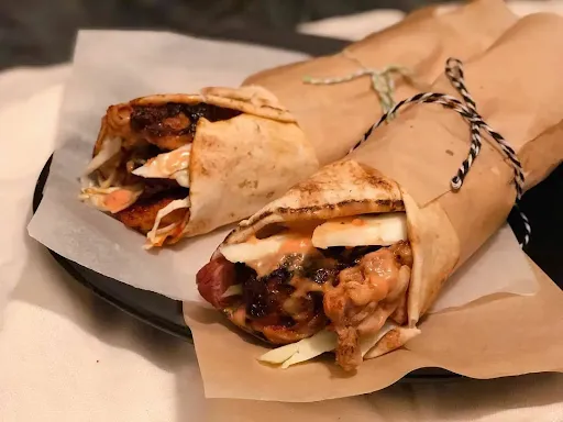 Chicken Kabab Shawarma Combo [2 Pieces]