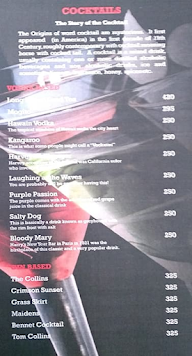 Hotel Parkinn menu 2