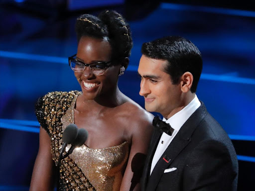 Lupita Nyong’o and Kumail Nanjiani. / REUTERS