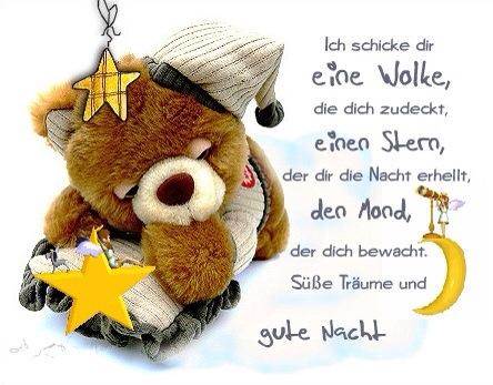 Gute nacht kuss smiley