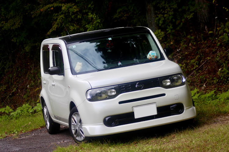 キューブの茶臼山・自然×愛車・長野県ドライブ・彼女と愛車・撮影スポット巡りに関するカスタム事例の投稿画像3枚目