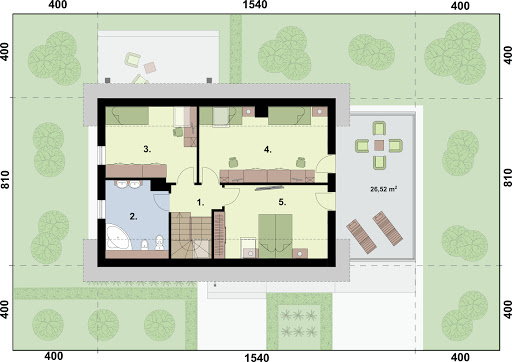 Trypolis 3 - Rzut poddasza