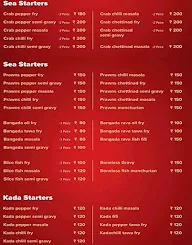 Shri Durgha Hotel menu 1