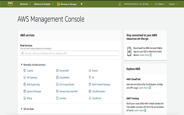 AWS Console Shape Shifter chrome extension