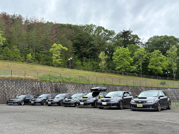 インプレッサ ハッチバックのインプレッサWRXSTI・GRGV全国オフ・GRBに関するカスタム事例の投稿画像1枚目