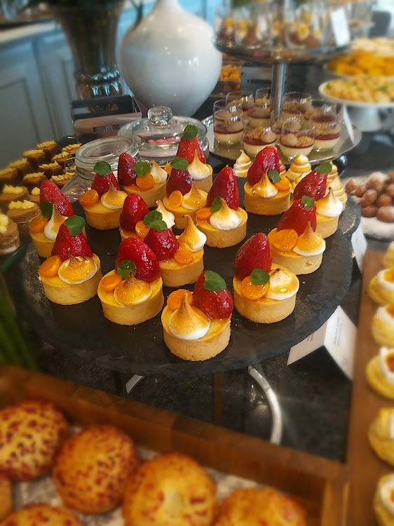 Lovely fruit tartlets.