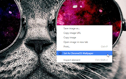Set Image As Chrome OS Wallpaper