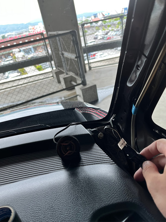 スペーシアカスタムのスペーシアカスタムMK53S・TS-F1740SⅡ・スピーカー交換・UD-K526・音響調整に関するカスタム事例の投稿画像7枚目