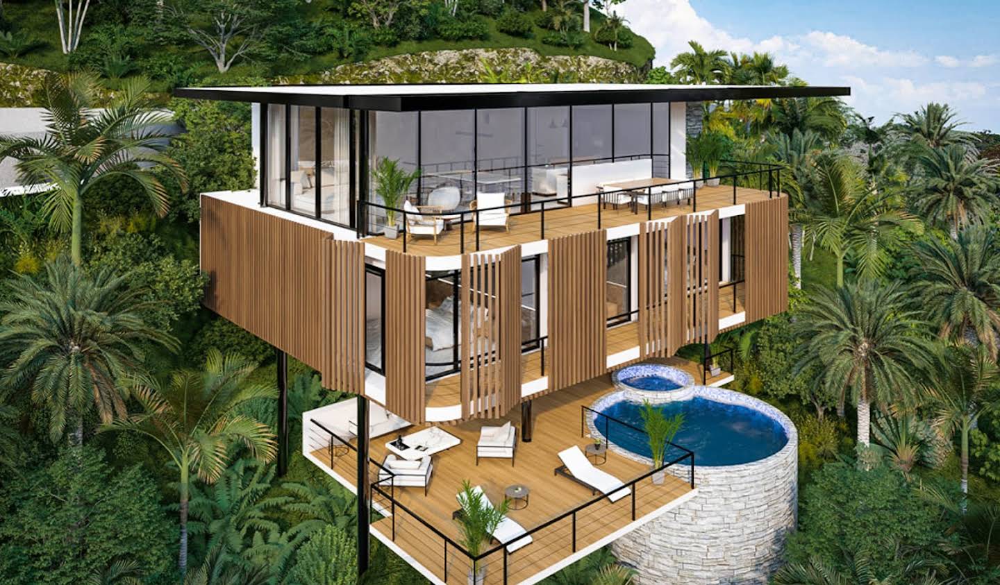 House with pool and garden Santa Cruz