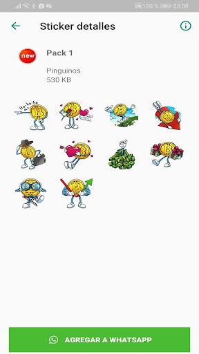 Bitcoin Stickers WAStickersApp
