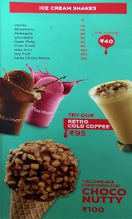 Havmor Ice Cream menu 1