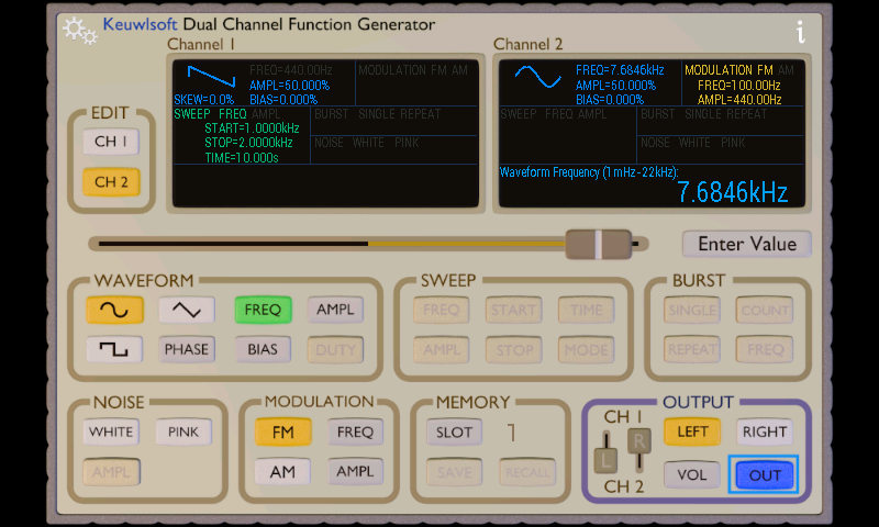 Function Generator Android