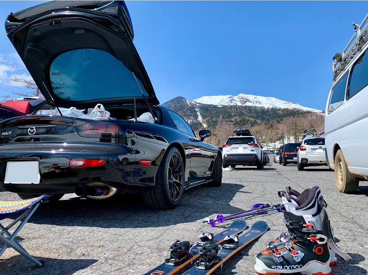 RX-7のFD de 春スキー・キャンプ場下見に関するカスタム事例の投稿画像8枚目