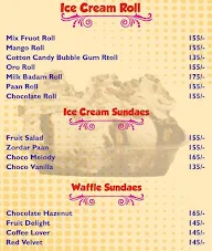 The Hub Live Ice Cream Parlor menu 2