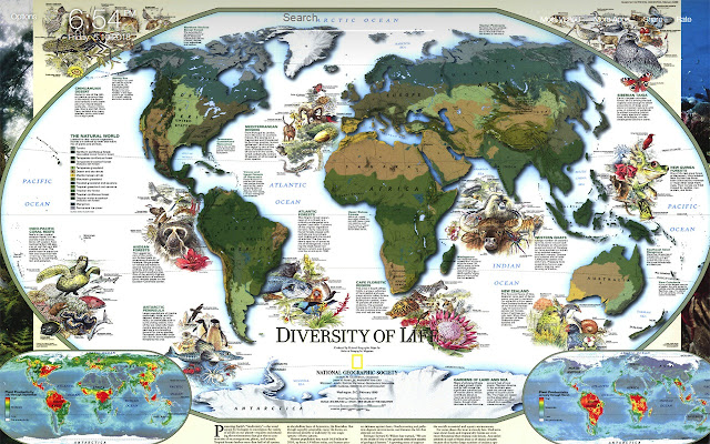 World Map Wallpapers FullHD New Tab