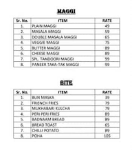 The Chai Theka menu 3