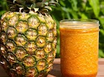 Pineapple, Turmeric, Ginger & Cherry Drink (Anti-inflammatory) was pinched from <a href="http://everydayroots.com/pineapple-drink-gout-remedy" target="_blank">everydayroots.com.</a>