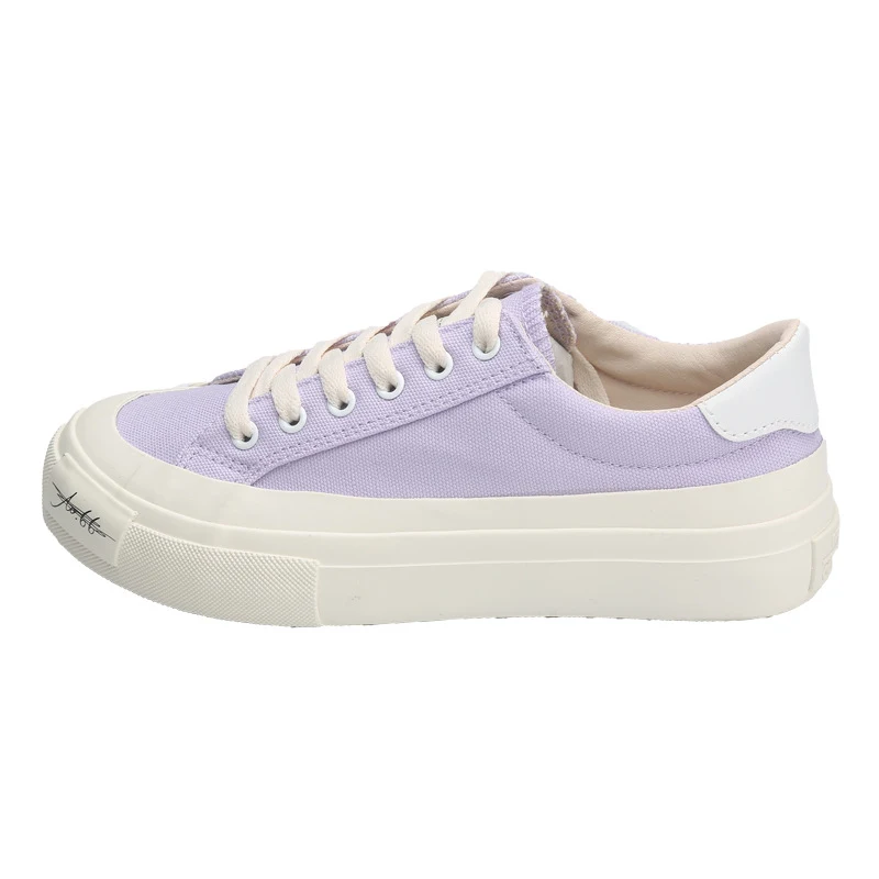 Title 1, Dames casual canvas schoenen met lage top en ef...