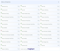 Zwarma menu 2