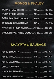 Faak-Shyaa menu 1