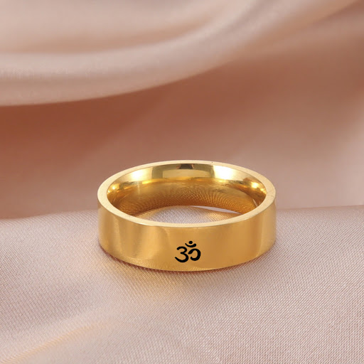 Title 10, Stainless Steel Yoga Ring for Men Women enhance...