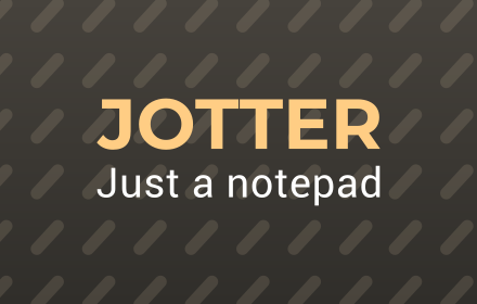 Jotter chrome extension