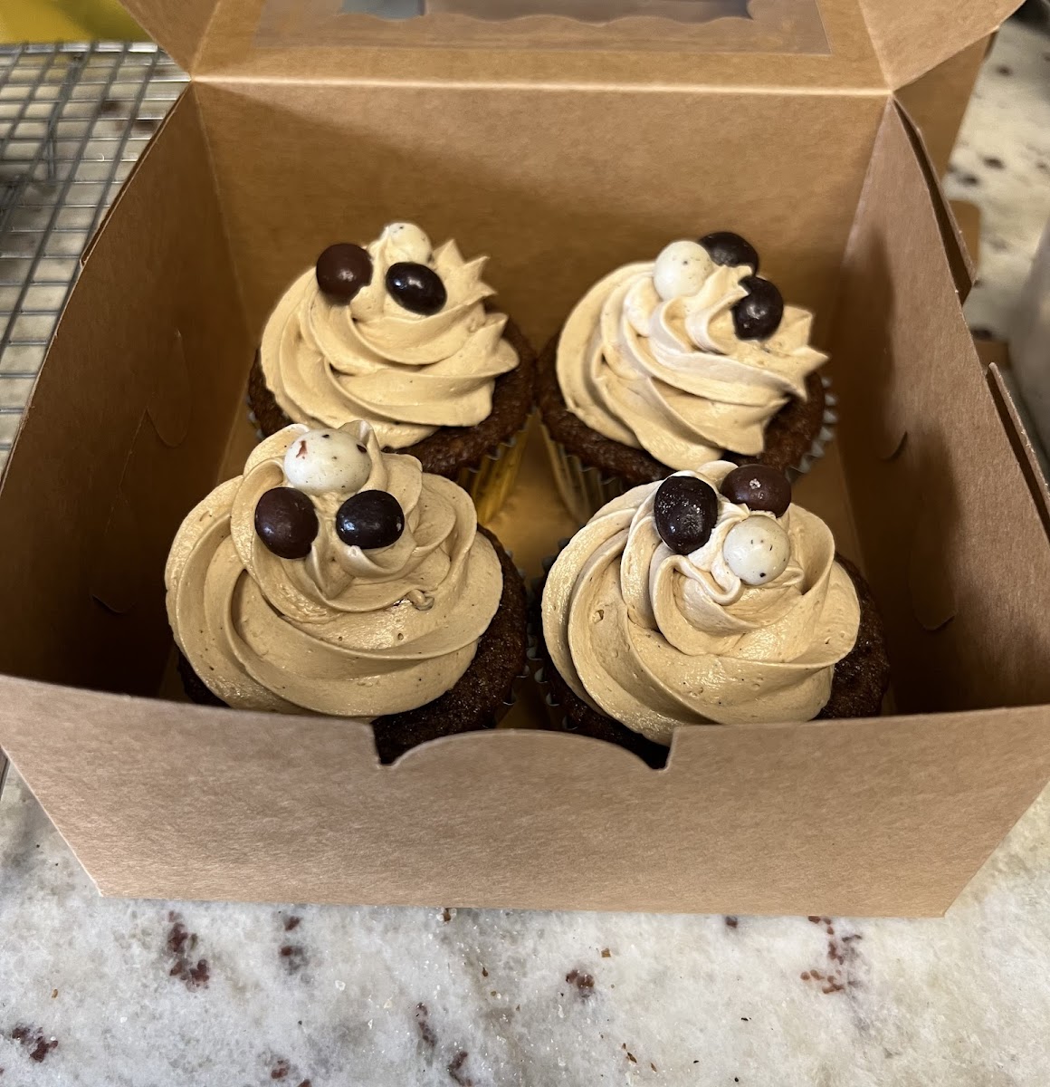 Coffee Walnut Cupcakes