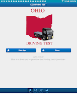 Ohio CDL Driving Test Screenshot