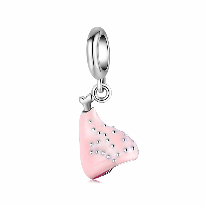 S925 Sterling Zilveren Druppel Lijm Kralen Hanger Banaan Wortel Macaron Armband DIY Accessoires – Sieraden maken.