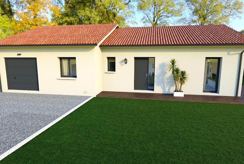  Vente Terrain + Maison - Terrain : 520m² - Maison : 92m² à Montrevel-en-Bresse (01340) 