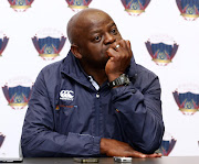 Dan Malesela, Head Coach, of Chippa United during the Absa Premiership match between Chippa United and SuperSport United at Nelson Mandela Bay Stadium on May 17, 2017 in Port Elizabeth, South Africa.