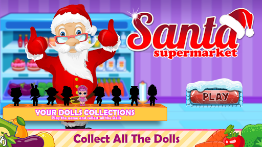 Santa Go Shop - Supermarket Games