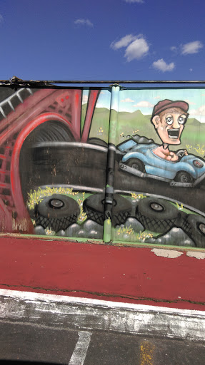 Go-kart Mural