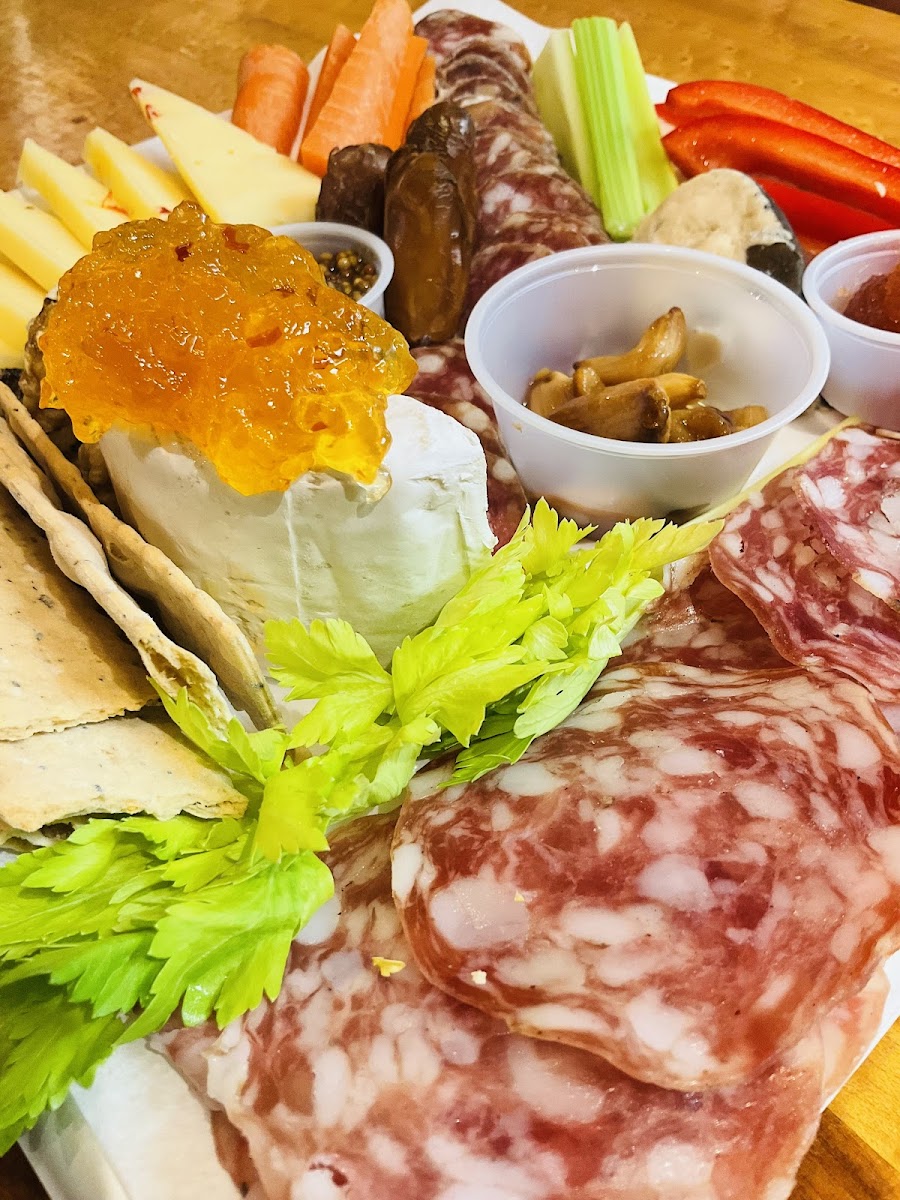 Our Cheese & Charcuterie Trays -All Gluten Free!