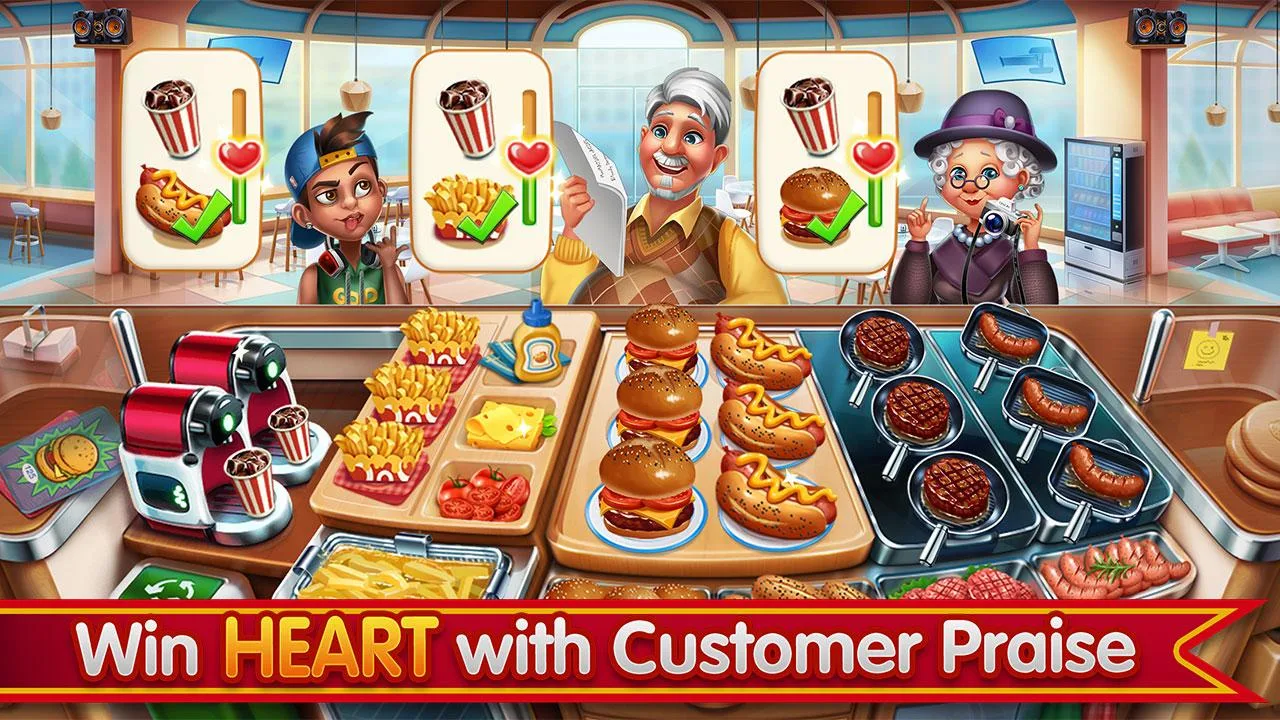 Cooking City v1.76.5017 Apk Mod [Dinheiro Infinito]