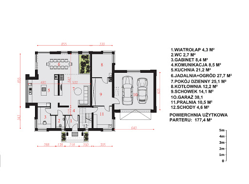 Lanella 6 - Rzut parteru